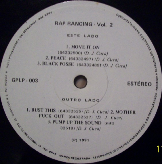 DJ Cuca – Rap Dancing Vol.2 º