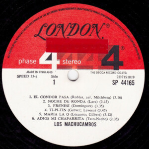 Phase 4 Stereo - Musica Latina And Love Los Muchacambos - Imagem 5